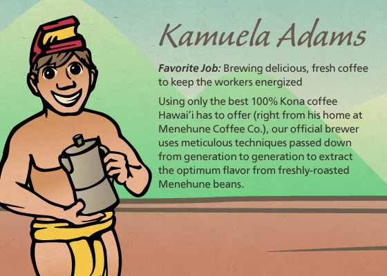 Menehune coffee book page