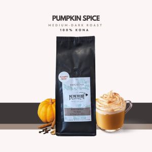 Pumpkin Spice Flavor 100% Kona Coffee