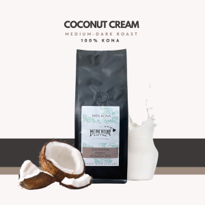 Bag of Coconut Cream Flavor 100% Kona Coffee