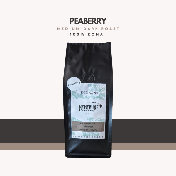 100% Kona Coffee Peaberry